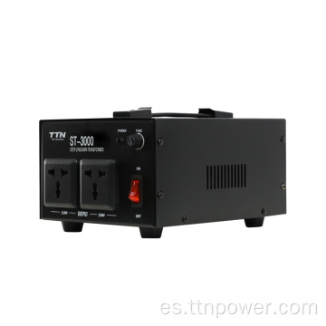 500W 110V a 220V Configuración y transformador